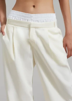 Ellie Darted Boxer Trousers