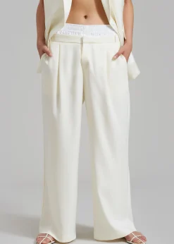 Ellie Darted Boxer Trousers