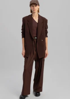 Elna Double Breasted Blazer