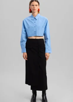 Elo Cropped Pocket Shirt