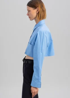 Elo Cropped Pocket Shirt