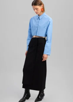 Elo Cropped Pocket Shirt