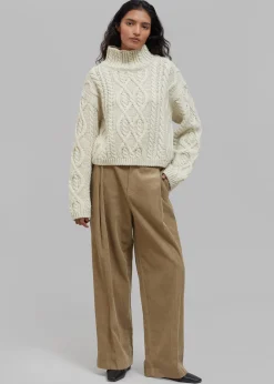 Estrid Corduroy Wide Pants
