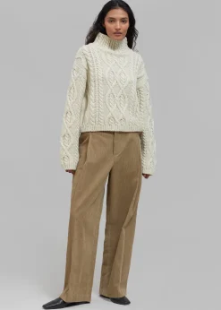 Estrid Corduroy Wide Pants