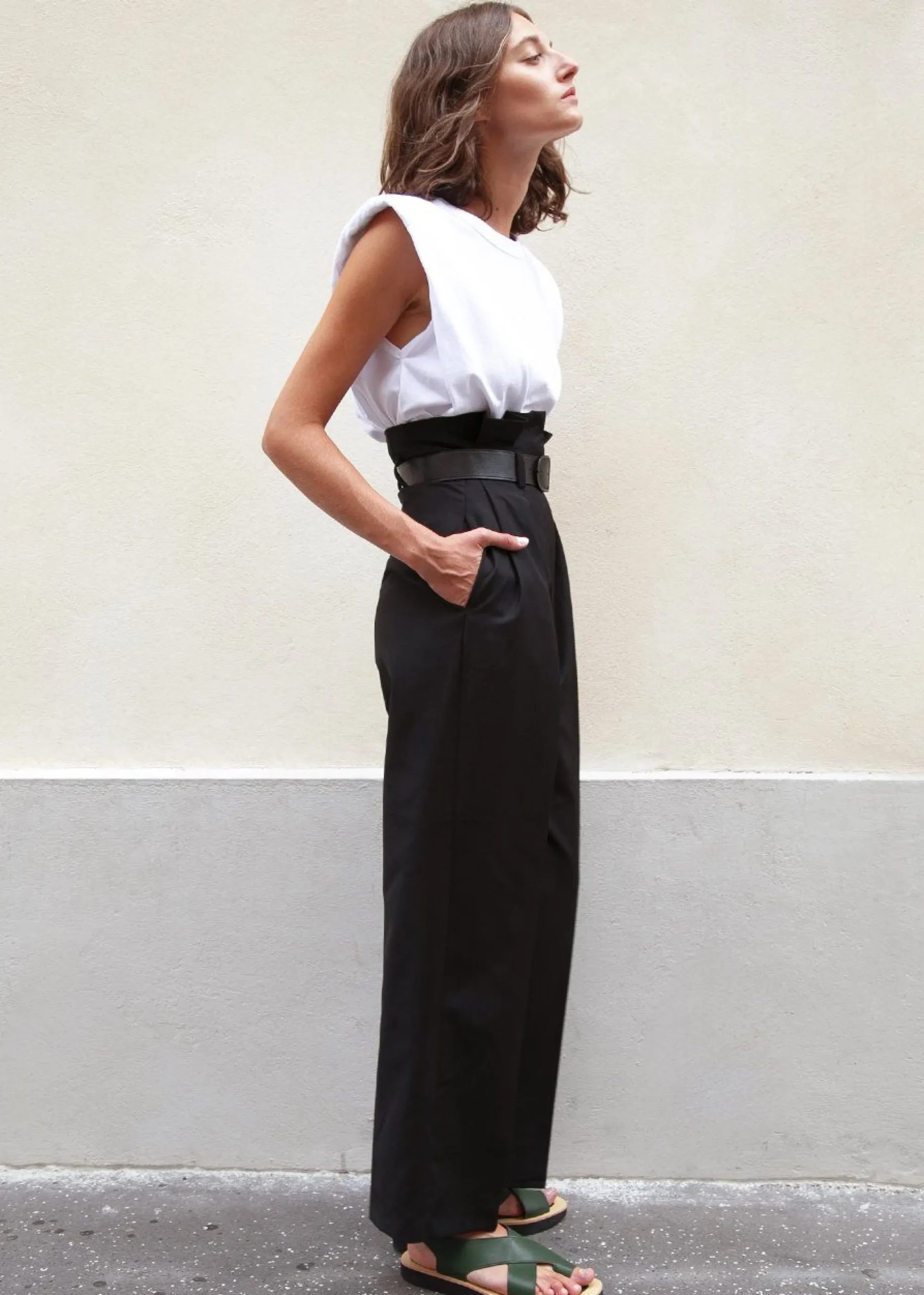 Eva Padded Shoulder Muscle T-Shirt