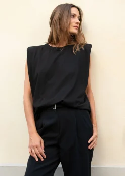 Eva Padded Shoulder Muscle T-Shirt
