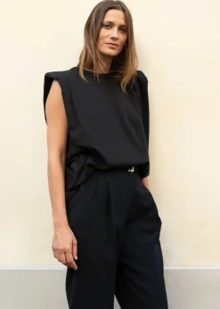 Eva Padded Shoulder Muscle T-Shirt