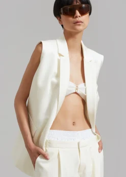 Everly Satin Vest