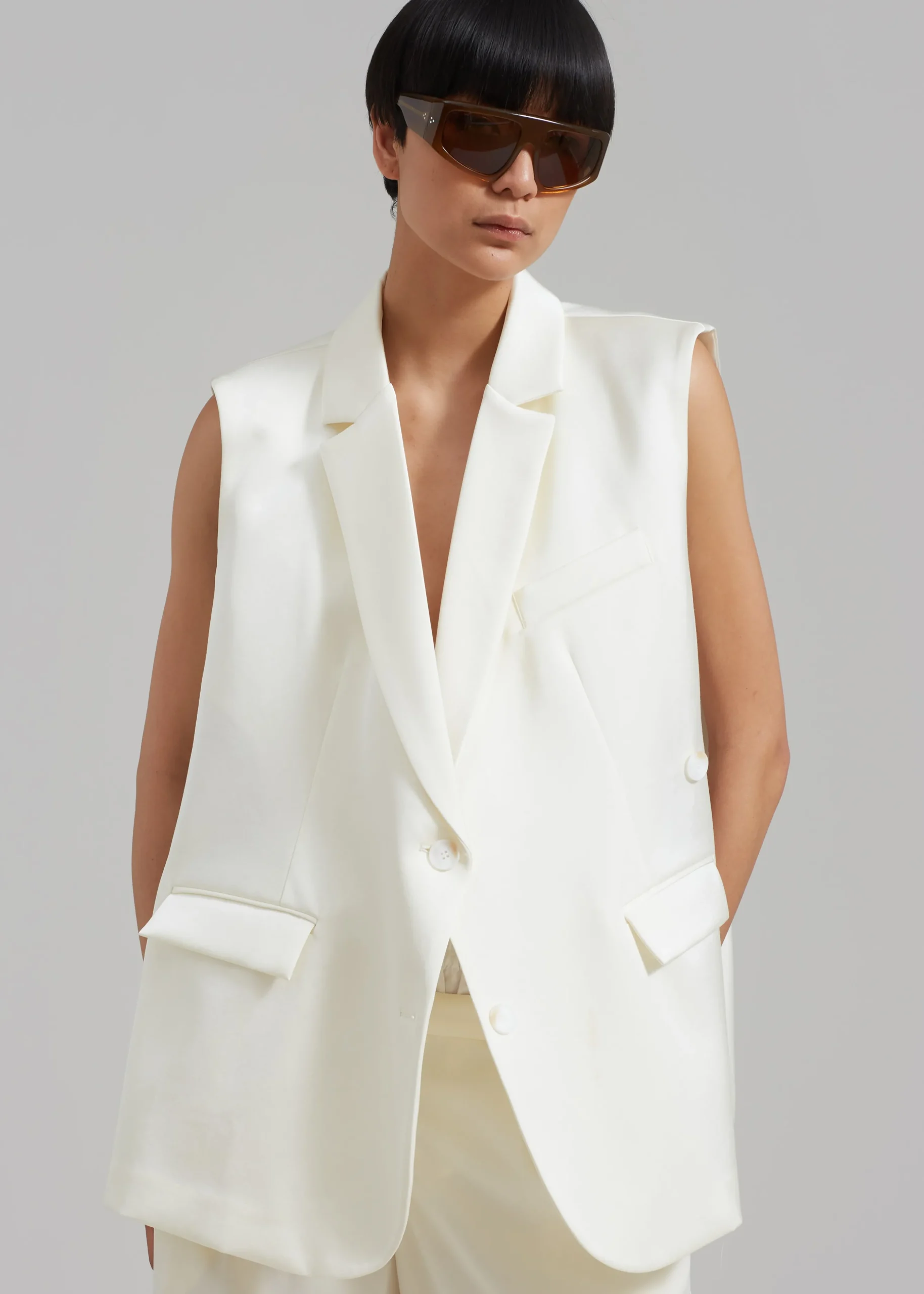 Everly Satin Vest
