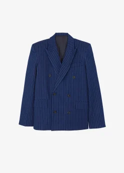 Fargo Oversized Denim Padded Blazer