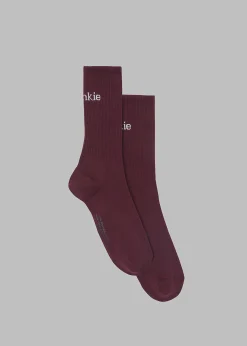 Frankie In English Ribbed Socks