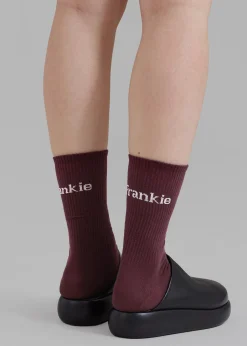 Frankie In English Ribbed Socks