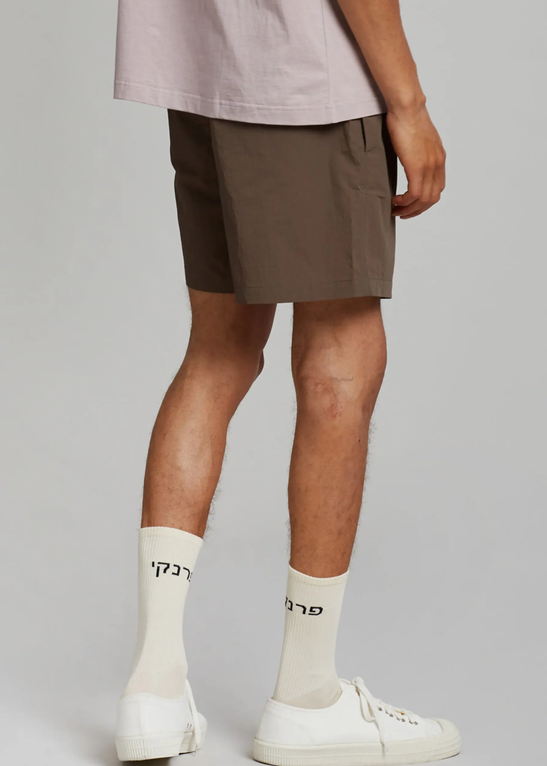 Frankie In Hebrew Ribbed Socks