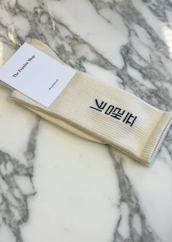 Frankie In Korean Ribbed Socks