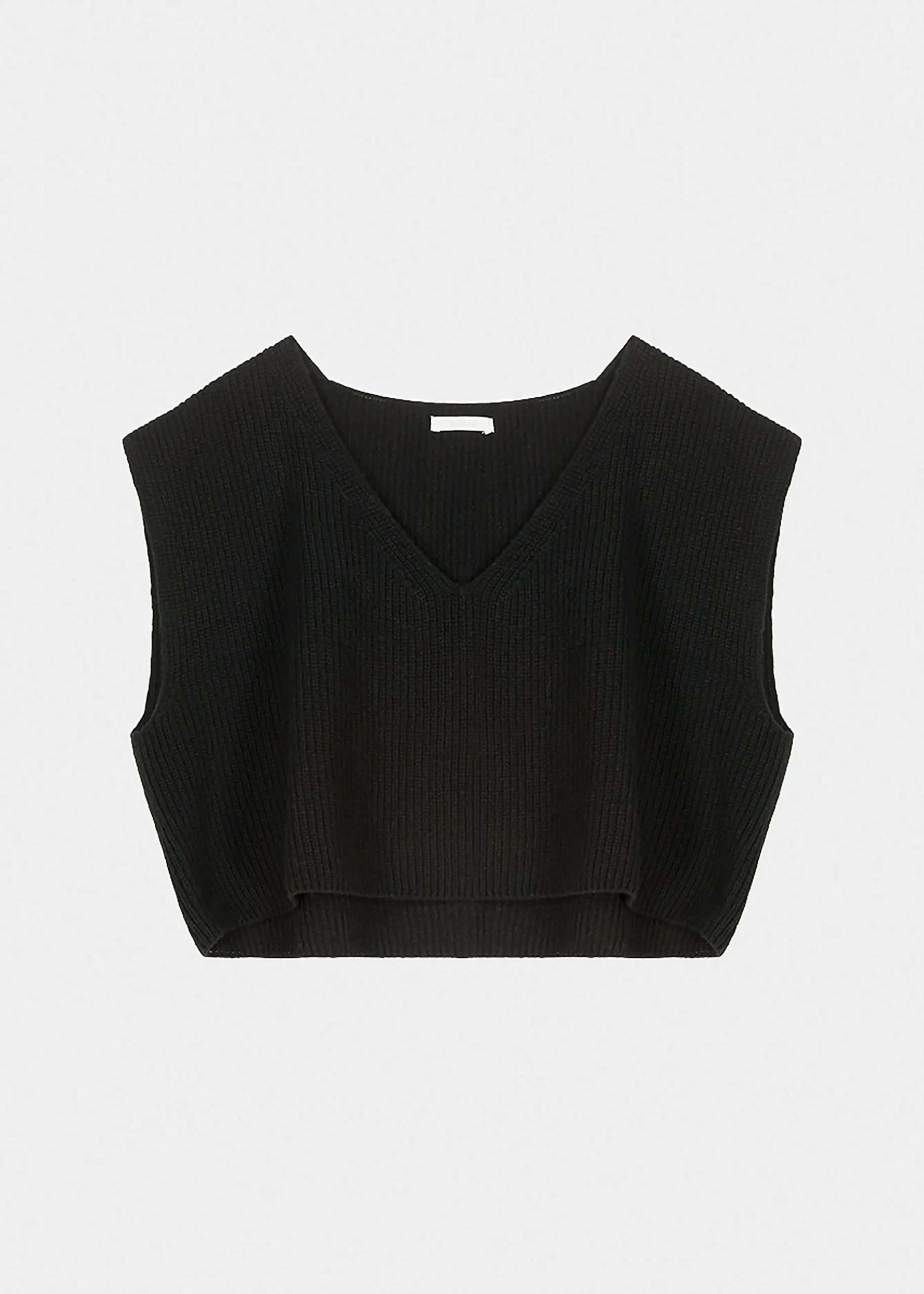 Fuji V-Neck Cropped Vest
