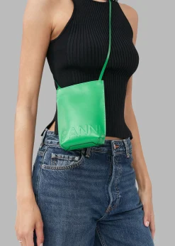 Ganni Small Banner Crossbody Bag