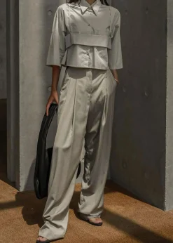 Gelso Pleated Trousers
