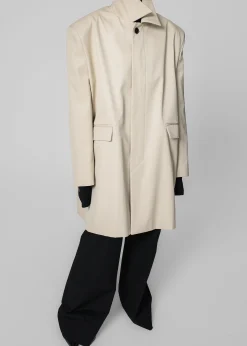 Ghent Padded Shoulder Trench