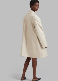Ghent Padded Shoulder Trench
