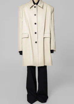Ghent Padded Shoulder Trench