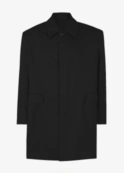Ghent Padded Shoulder Trench