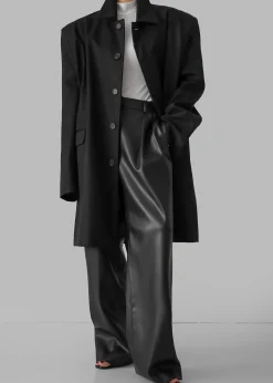 Ghent Padded Shoulder Trench