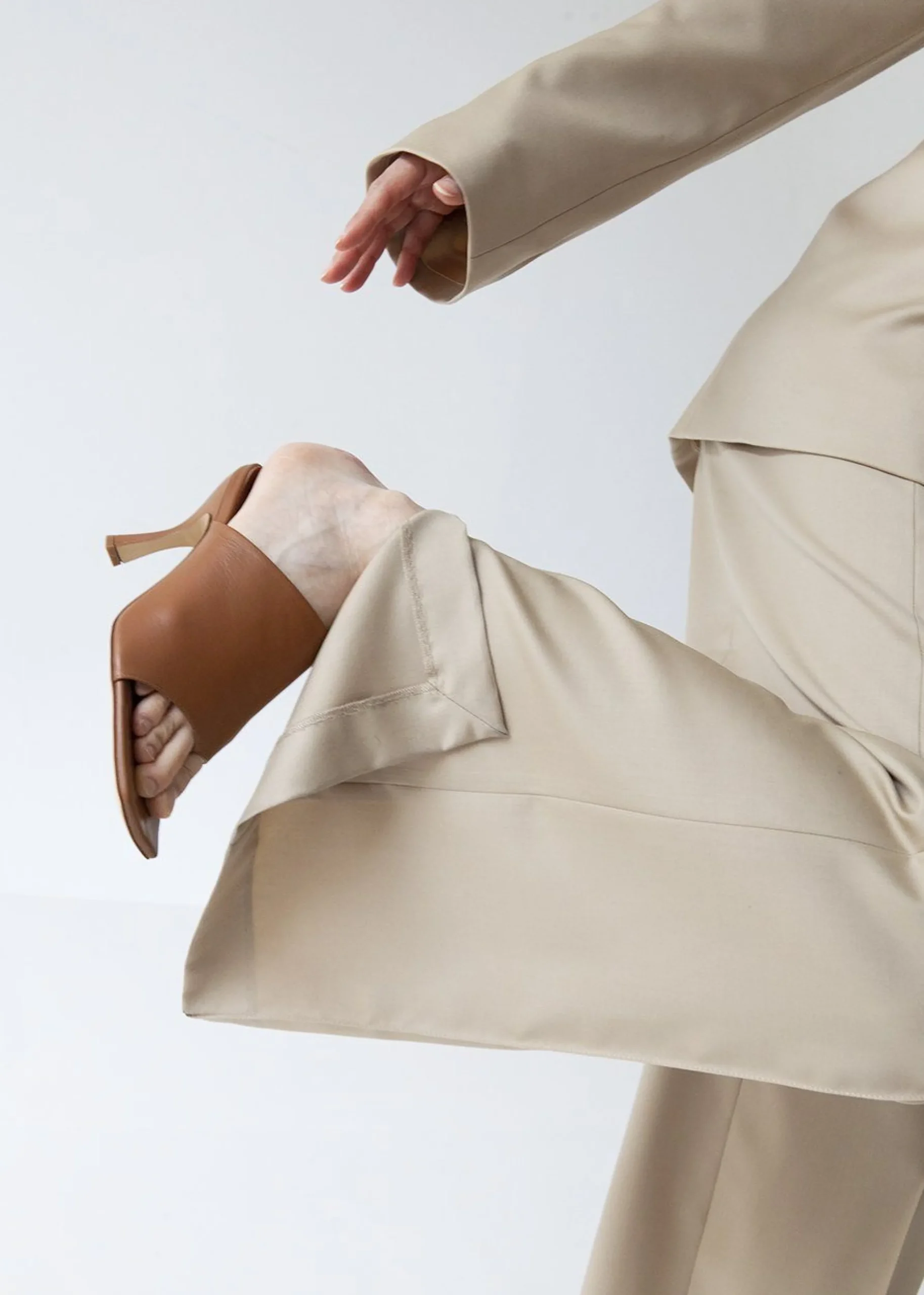Gia X Pernille Teisbaek Leather Mule Sandal
