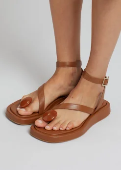Gia X Rhw Rosie Flat Wrap Sandal