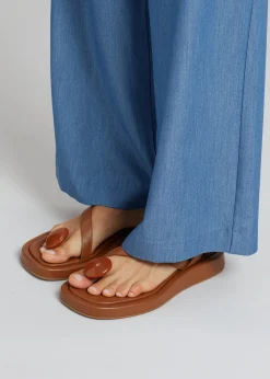 Gia X Rhw Rosie Flat Wrap Sandal