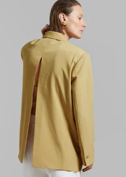 Girona Open Back Blazer