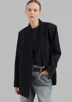 Girona Open Back Blazer