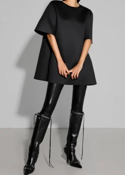 Giza Neoprene Mini Dress