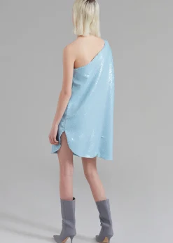 Gloria Sequins One Shoulder Dress