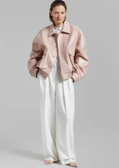 Hera Faux Leather Jacket