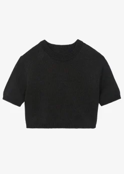 Holly Cropped Knit Top