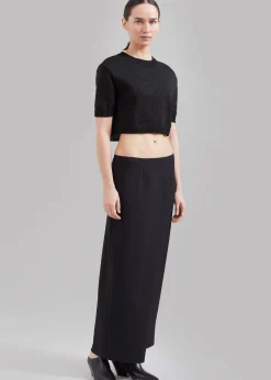 Holly Cropped Knit Top