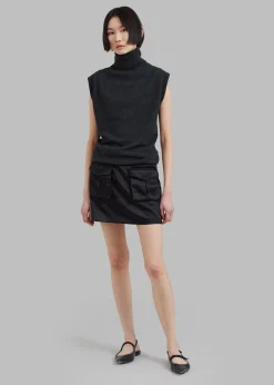 Hudson Satin Cargo Skirt