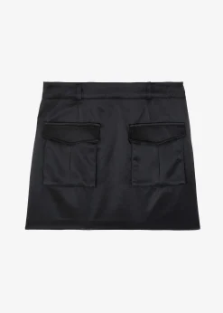 Hudson Satin Cargo Skirt