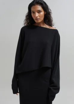Jainy Asymmetric Knit Top