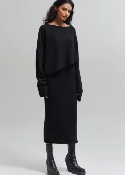 Jainy Asymmetric Knit Top