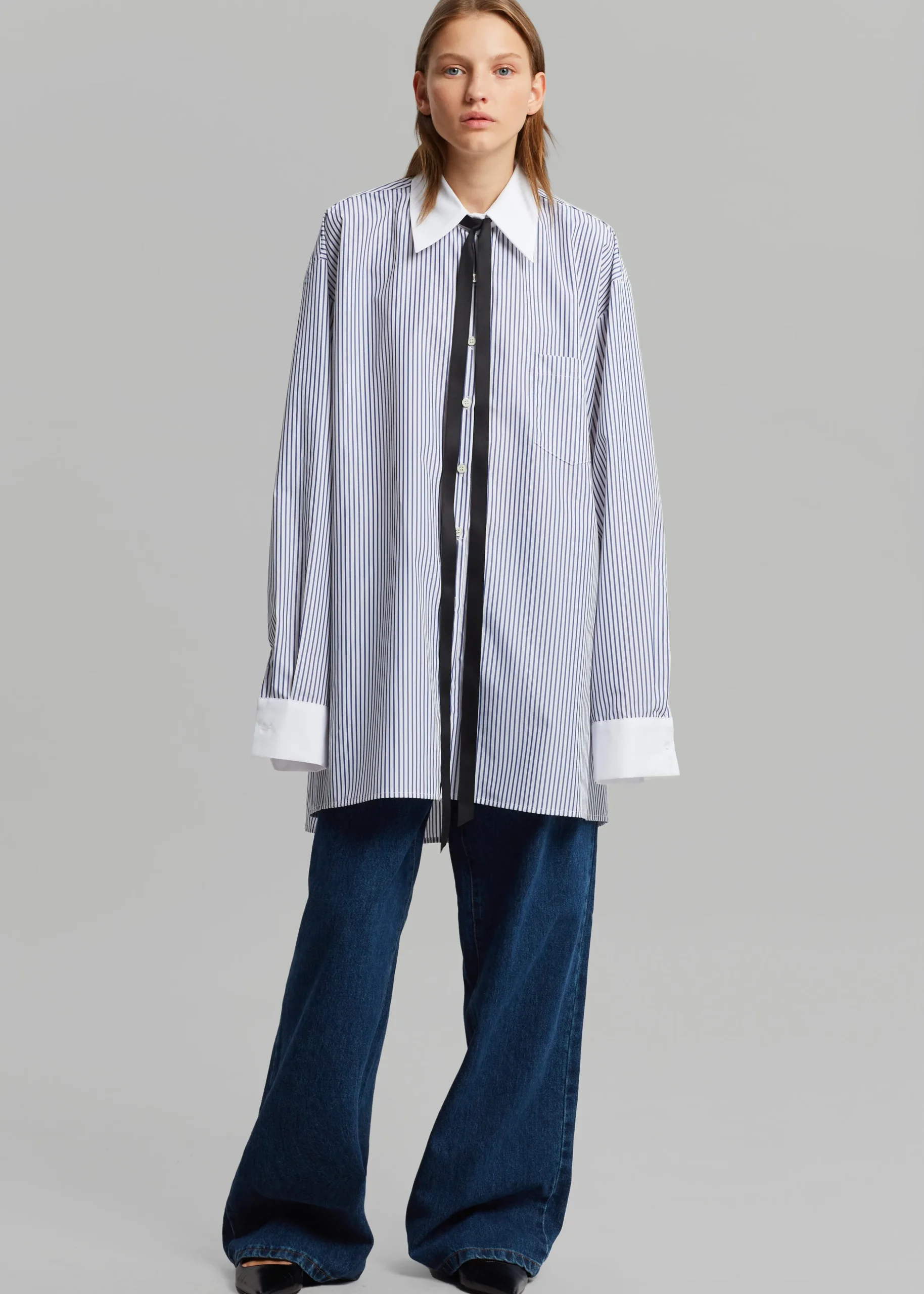 Jany Tie-Neck Shirt
