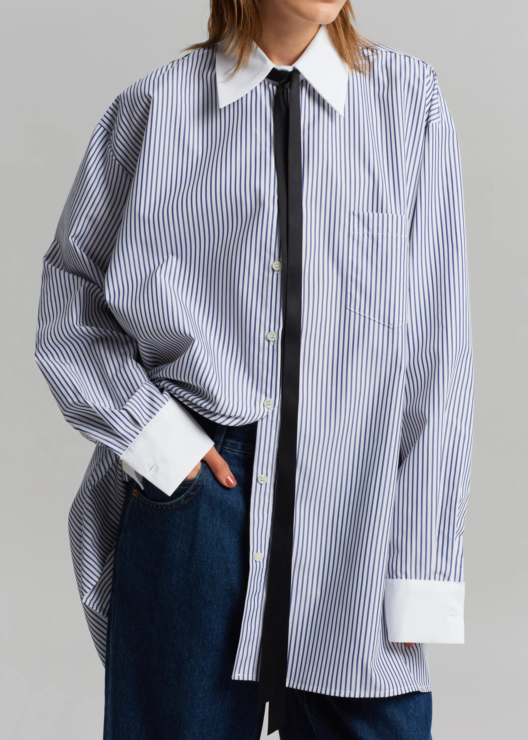 Jany Tie-Neck Shirt