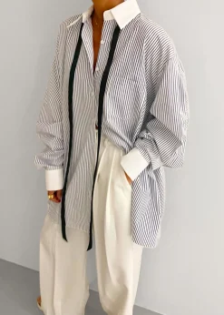 Jany Tie-Neck Shirt