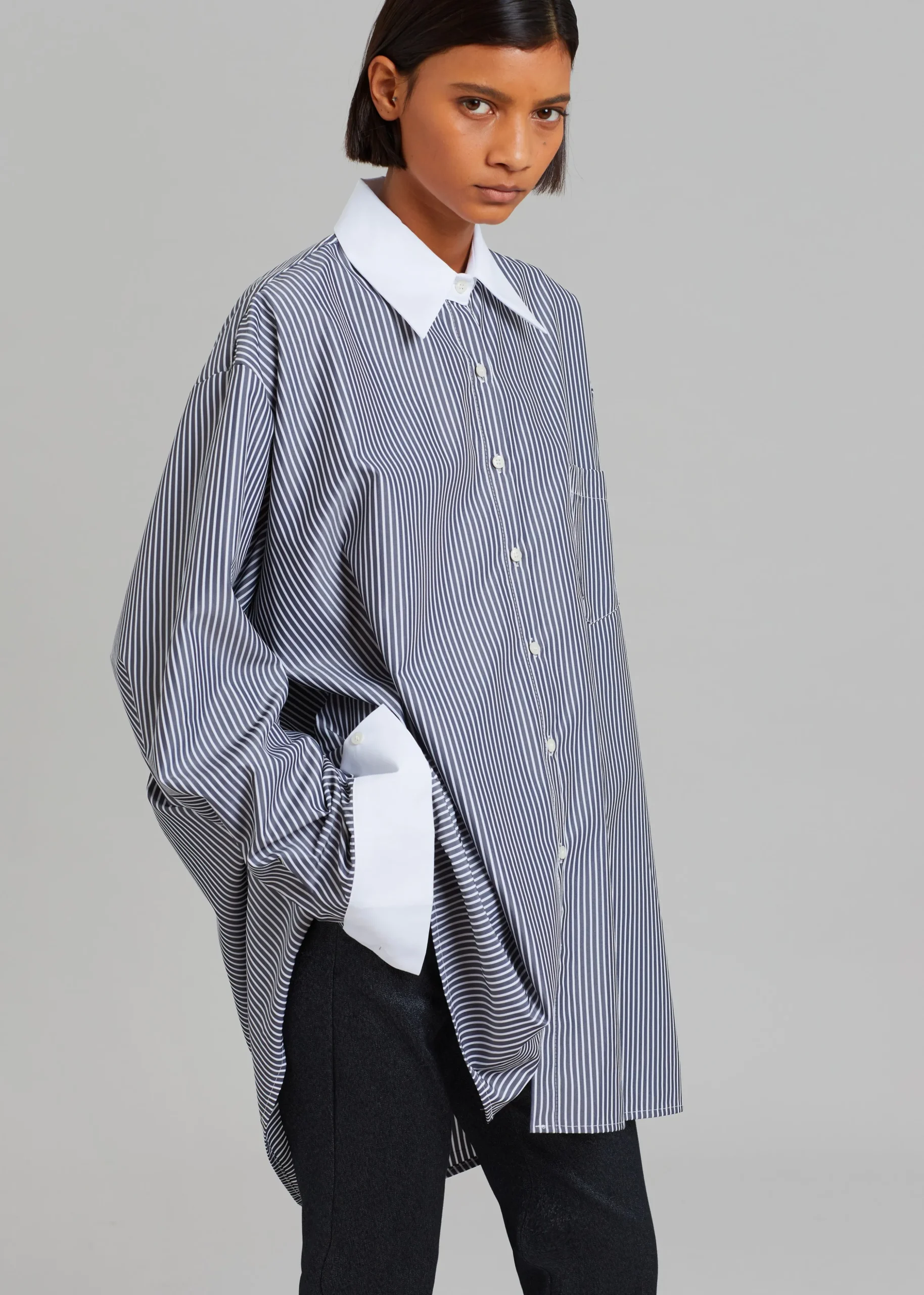 Jany Tie-Neck Shirt