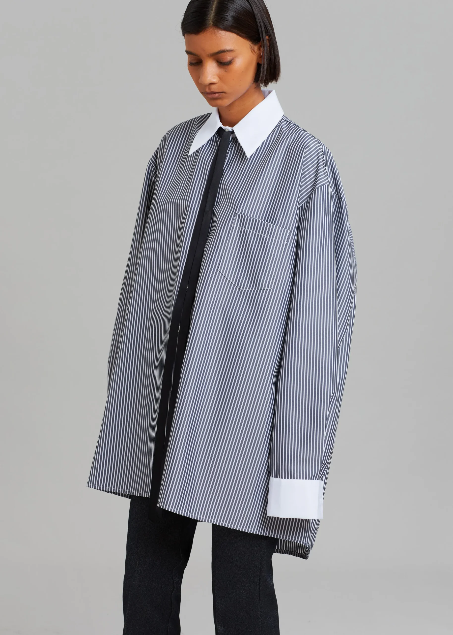 Jany Tie-Neck Shirt