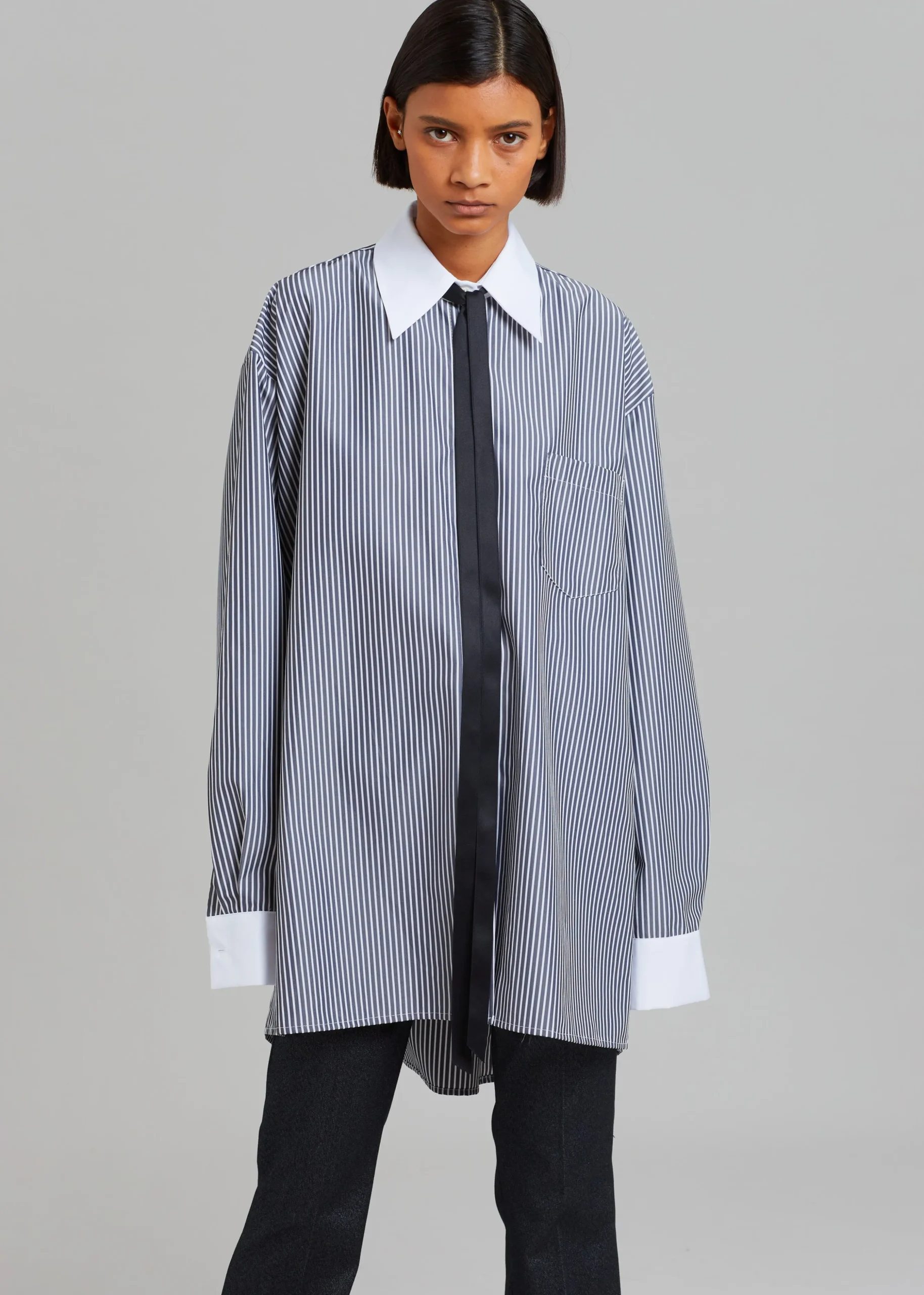 Jany Tie-Neck Shirt