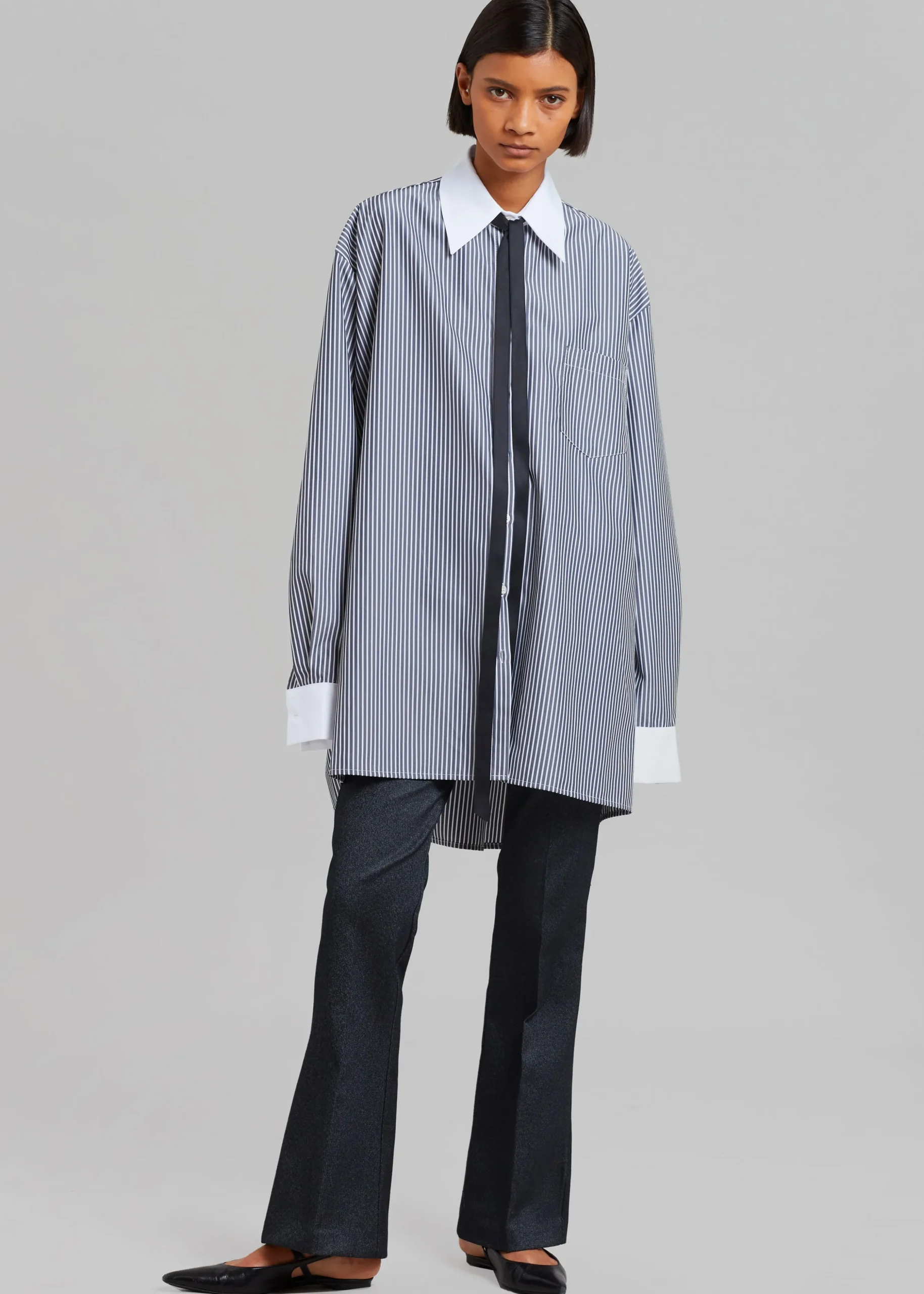 Jany Tie-Neck Shirt