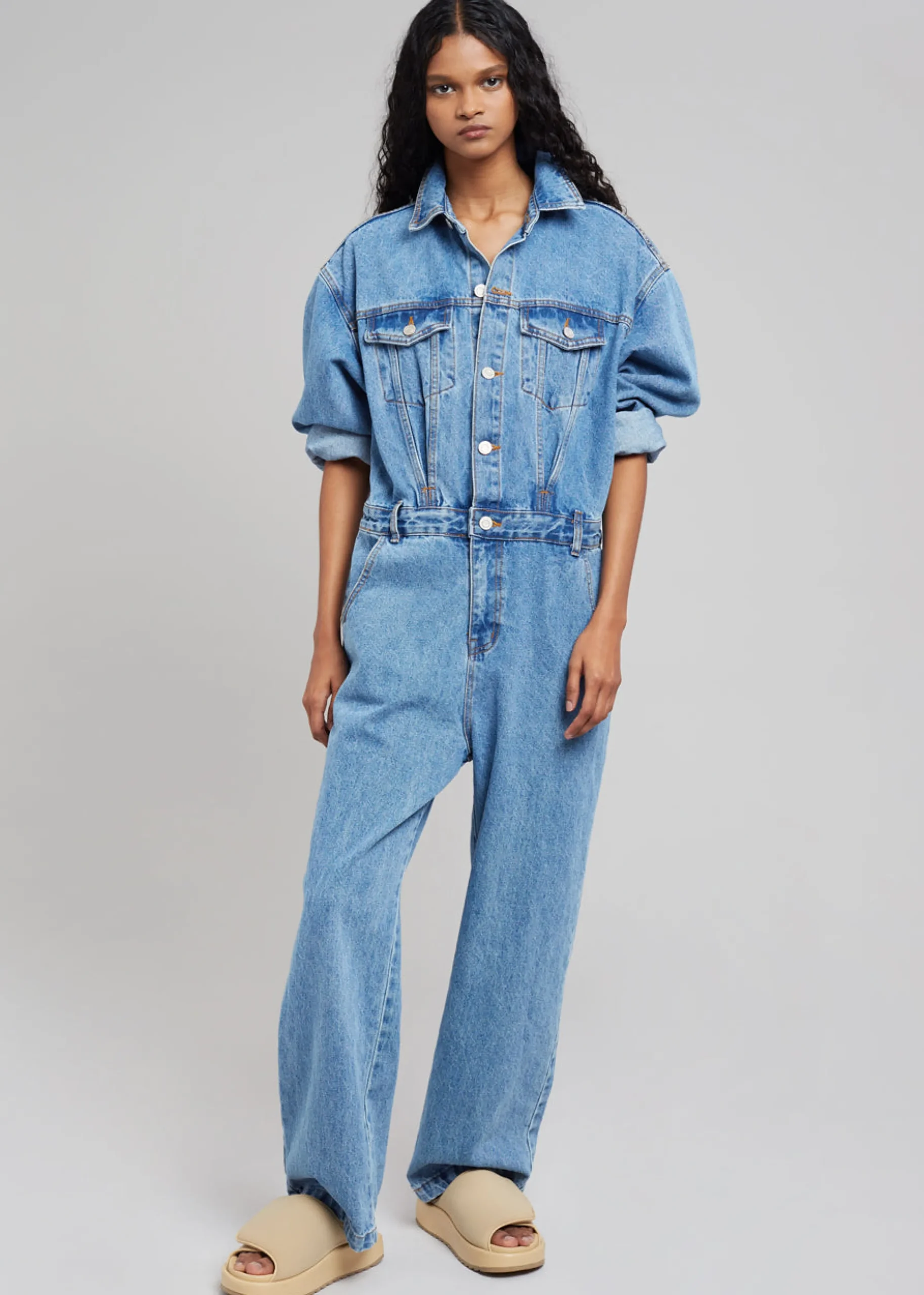 Jas Denim Jumpsuit