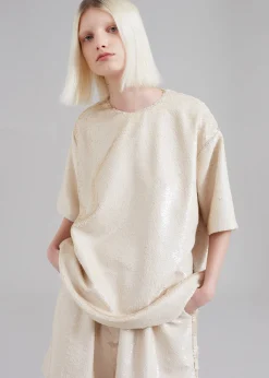 Jones Boxy Sequins Tee