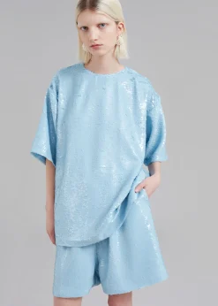 Jones Boxy Sequins Tee